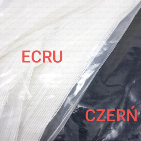 Covered zip, pack of 50 pcs, various lengths 2550