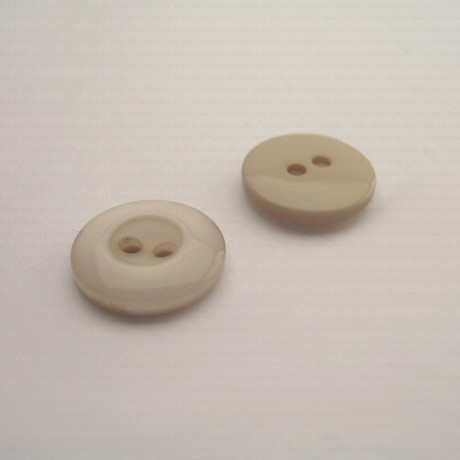 13mm polyester button, pack of 10 pcs, no. 537