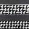 Decorative houndstooth ribbon 5 yards 2553