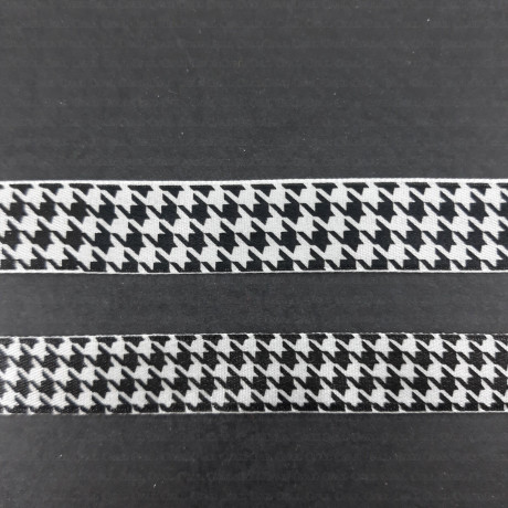 Decorative houndstooth ribbon 5 yards 2553