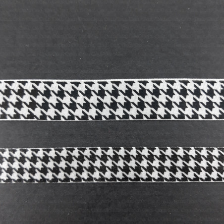 Decorative houndstooth ribbon 5 yards 2553