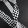 Decorative houndstooth ribbon 5 yards 2553