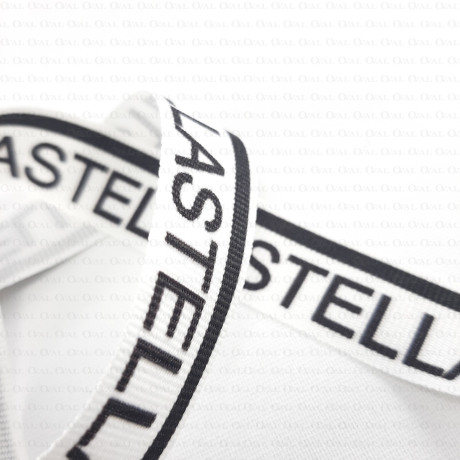 Taśma ozdobna z napisami 20mm 2559