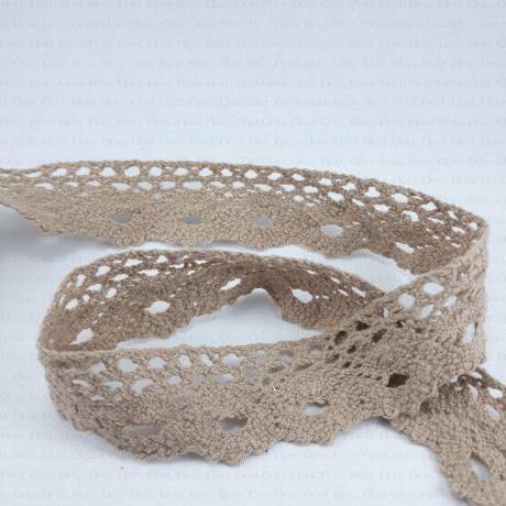 Cotton lace 30mm/1 yard various colours 2569