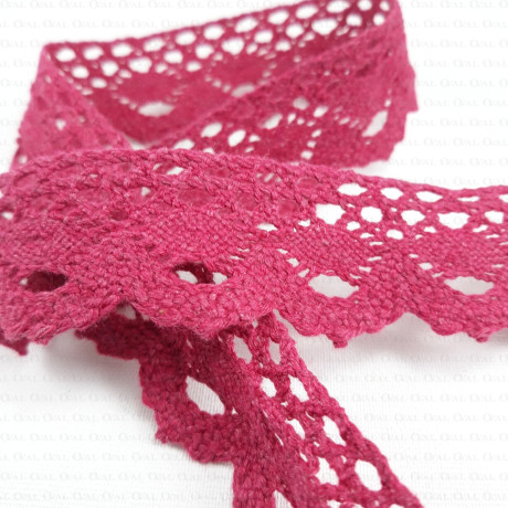 Koronka bawełniana 30mm  różne kolory 2569