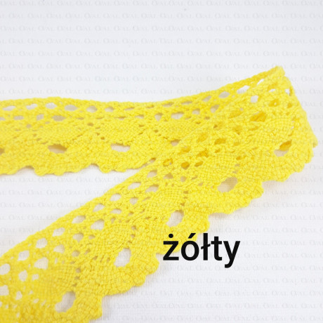 Cotton lace 30mm/1 yard various colours 2569