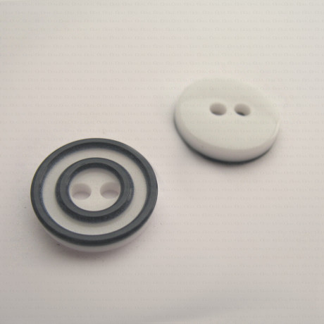 Polyester button 12mm Pack of 10 pcs no. 548