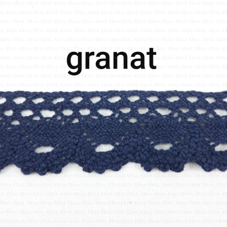 Cotton lace 30mm/1 yard various colours 2569