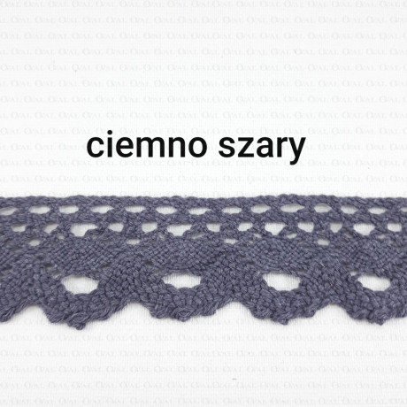 Koronka bawełniana 30mm  różne kolory 2569