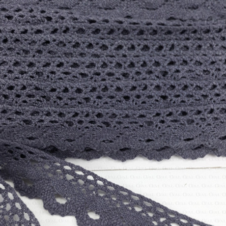 Cotton lace 30mm/1 yard various colours 2569