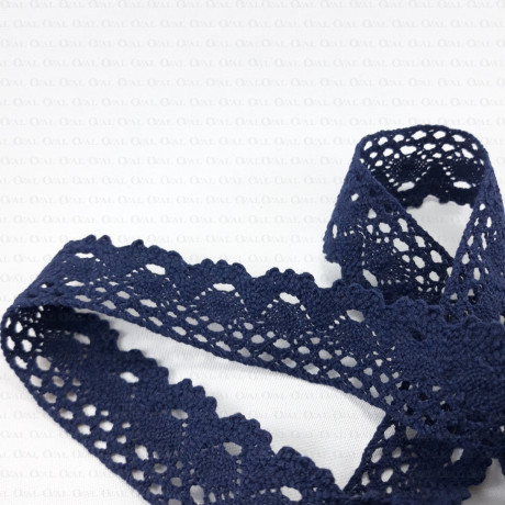 Cotton lace 30mm/1 yard various colours 2569