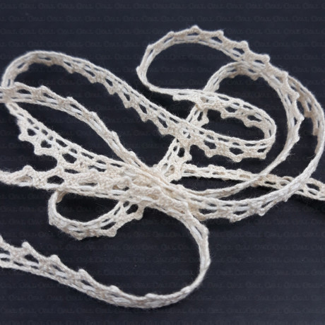 Koronka bawełniana 7mm 2570