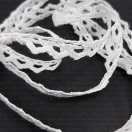 Cotton lace 7mm/1 or 25y 2570