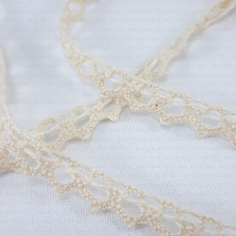 Koronka bawełniana 7mm 2570