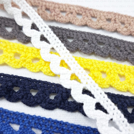 Cotton lace 11mm/1y 2572