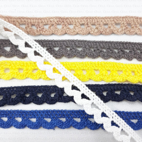 Cotton lace 11mm/1y 2572