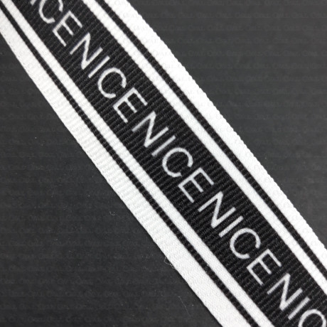 Taśma ozdobna z napisami 25mm nr2080