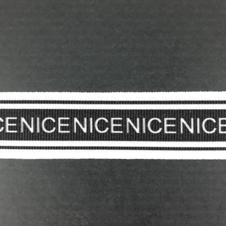 Decorative tape with inscriptions 25mm / 1 or 50m 2080