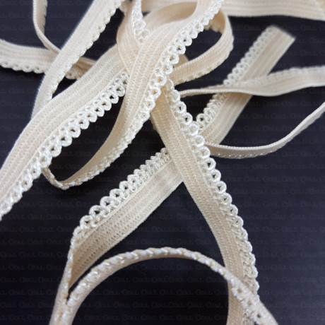 Rubber 8mm/1m beige 2577