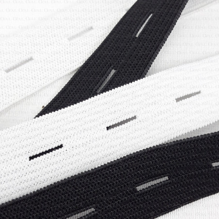 maternity elastic, elastic with holes, perforated elastic,