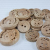 Wooden buttons 10 or 200 pcs 2579