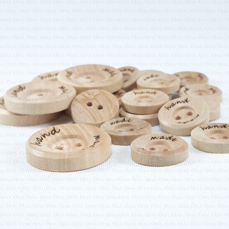 Guziki drewniane 15mm, 22mm  2579