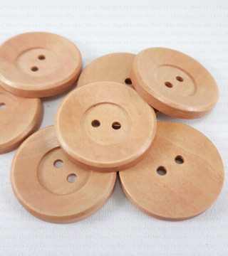 Wooden buttons 35mm 2580