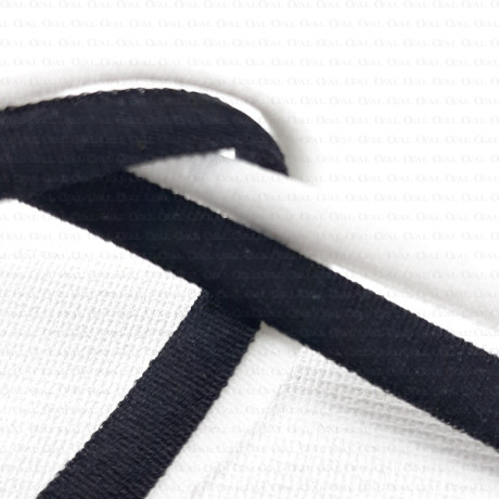 Taśma elastyczna 5mm biel,czerń 2583