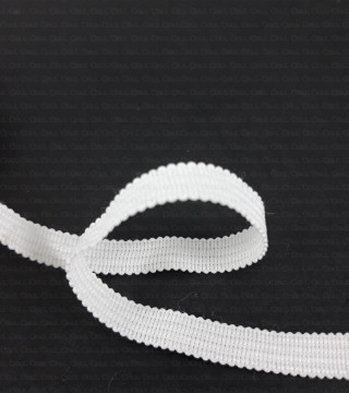 Taśma wieszakowa 6mm  biała/50m  2585