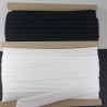 White, black cotton trimming 18mm / 20m 2590