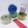 tape measure, measuring tape, tailor’s tape measure,