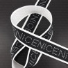 Decorative tape 30 mm, 1 or 50 m, white, black 2418