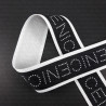 Decorative tape 30 mm, 1 or 50 m, white, black 2418