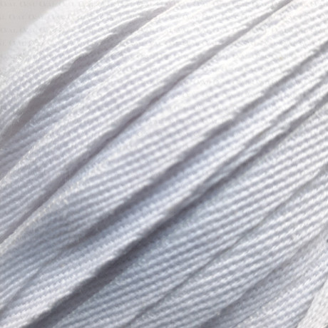 Taśma bawełniana 6mm biała /100m  2586