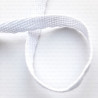 Taśma bawełniana 6mm biała /100m  2586