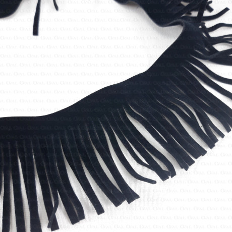 Frędzelki z ekozamszu 50mm 2295