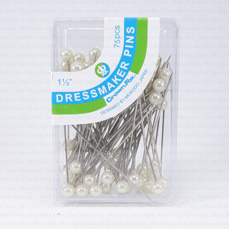 Szpilki stalowe z perłą 38mm  530