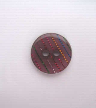 13mm polyester button, pack of 10 pcs, no. 565