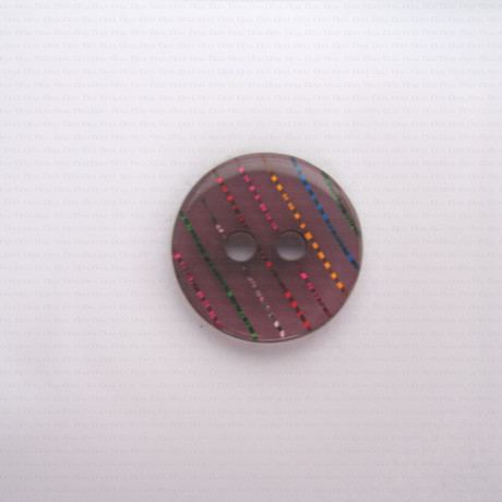 13mm polyester button, pack of 10 pcs, no. 565