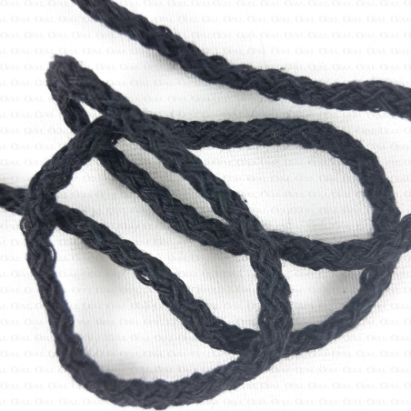 Sznurek bawełniany 3mm/100m czarny 2245