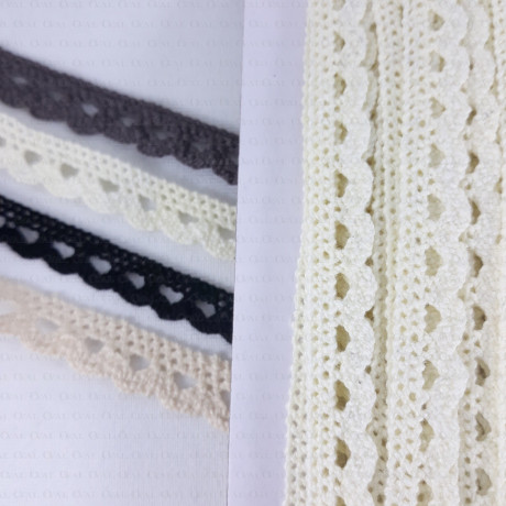 Koronka bawełniana 10mm 2572