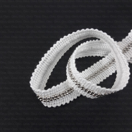 Beaded tape | Decorative beaded tapes for curtains | Fhoval