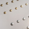 Thermo studs – A4 sheet gold/silver 4mm no. 1331
