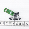 Black safety pins wholesale 1157