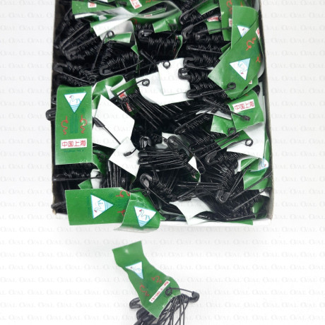 Black safety pins wholesale 1157