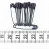 Black safety pins wholesale 1157