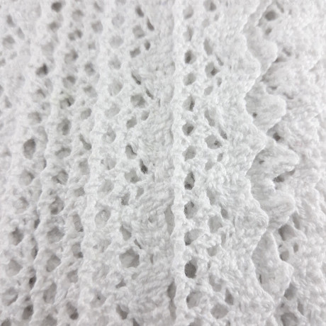 Cotton lace, scallop 19 mm / 1 yard 354