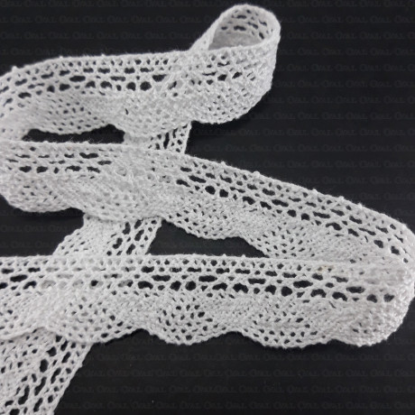 Koronka bawełniana 18mm/1 lub 25yard  2610