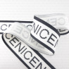 Decorative tape 30 mm, 1 or 50 m, white, black 2418