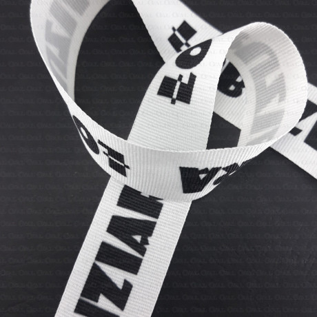 decorative tape with inscriptions